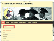 Tablet Screenshot of davidealbertario.it
